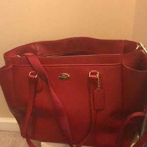 Coach Diaper bag practically new